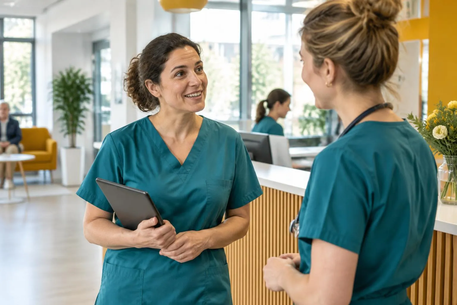 Symbolbild zum Artikel: Quereinstieg Gesundheitswesen: Dein Weg in die Praxis